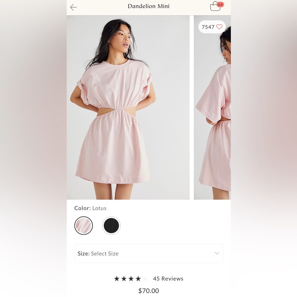 Free People Dandelion Mini